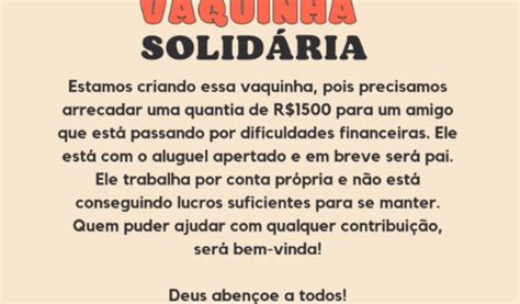 Vaquinha Solidária Vaquinhas Online