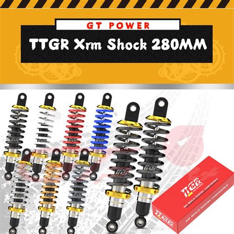 Ttgr Rear Shock Set Mm Set Pcs Xrm Wave Smash Shogun Vega Crypton