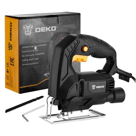 Электролобзик DEKO DKJS650 650 Вт, регулировка оборотов купить на OZON ...