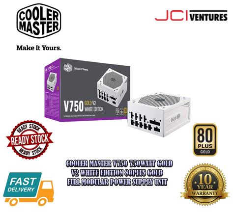 Cooler Master V Watt Gold V White Edition Plus Gold Full