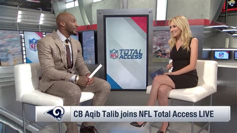aqib talib talks  nfl network  rams monday night win