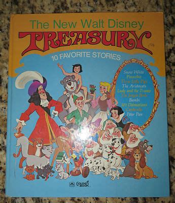 The New Walt Disney Treasury Favorite Stories Vintage Golden Book