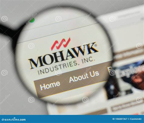 Milan, Italy - November 1, 2017: Mohawk Industries Logo on the W Editorial Photography - Image ...