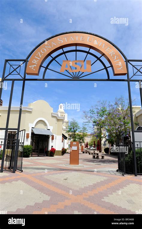 Arizona State University Downtown Phoenix Campus Arizona Stock Photo