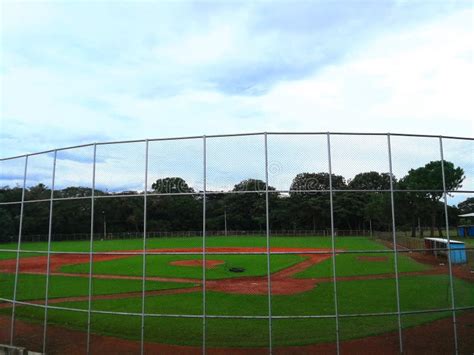 Baseball field stock photo. Image of sport, grass, baseball - 130135288