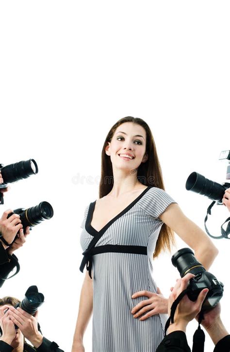 Paparazzis imagen de archivo. Imagen de estrella, actriz - 6684835