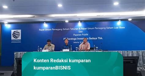 Emiten Milik Sandiaga Uno Saratoga SRTG Tebar Dividen Rp 1 Triliun