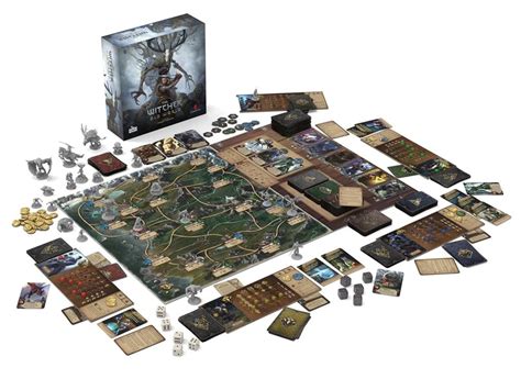 The Witcher Old World Deluxe Edition Board Game Valhalla Boardgames