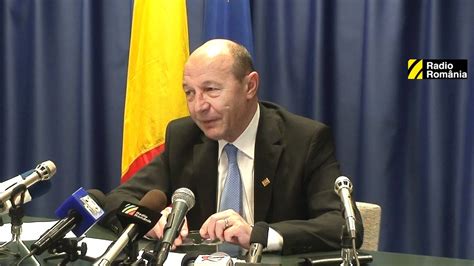 Traian Basescu Despre Problemele Relatiei Cu Olanda Youtube