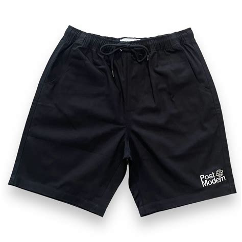 Post Modern Jupiter Shorts Black Post Modern Skate Shop