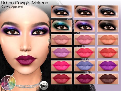 Second Life Marketplace Bootys Beauty Catwa Makeup ~ Urban Cowgirl