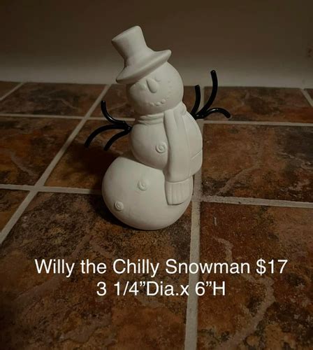 Willy the Chilly Snowman | The Art Shack