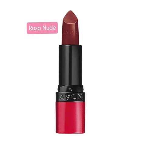 Batom Ultra Em Rosa Nude Avon Shopee Brasil