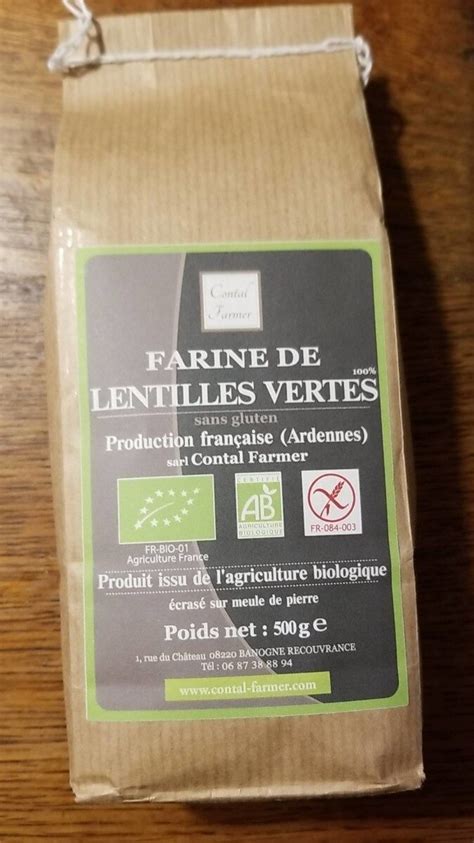 Farine De Lentilles Vertes 500 G