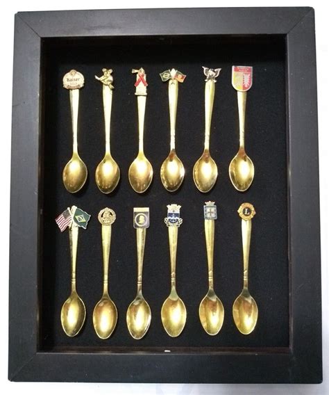 Diy Spoon Collection Display Project Shadowbox Display Artofit