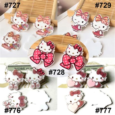 10 5US 50pcs Mixed Cute Kitten Cat Flatback Resin Planar Cartoon