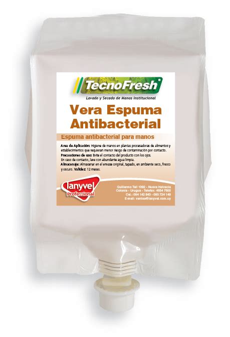 Vera Espuma Antibacterial Pouch 400ml Lanyvel