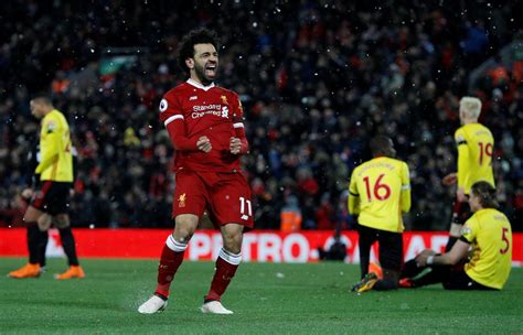 News In Pictures Great Night For Mo Salah Despite The Cold And Snow Liverpool Uefa Champions