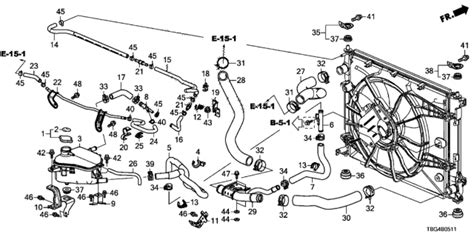 Radiator Hose Reserve Tank L Honda Civic Door Lx Hdm