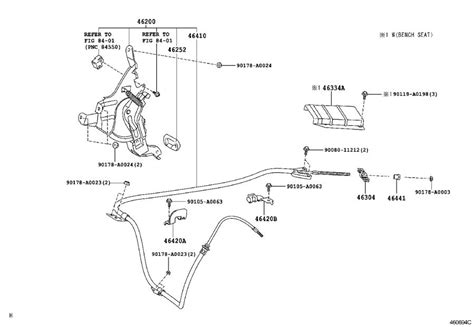 Toyota Tacoma Parking Brake Cable Replace Brakes Suspension