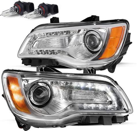 Amazon Vehicleaid Headlight Assembly W Led Drl Compatible With