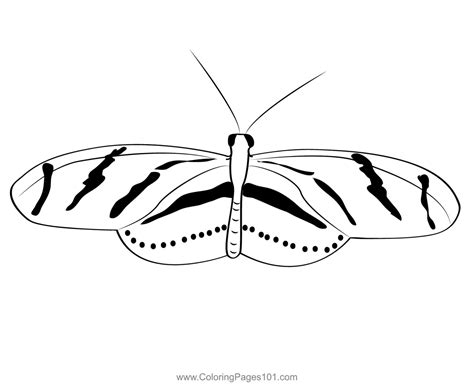 Monarch Butterfly Coloring Page for Kids - Free Butterflies Printable ...