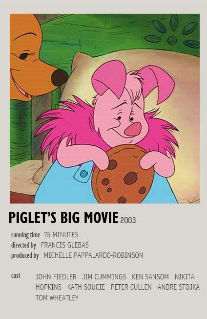 Filmposter Piglet S Big Movie