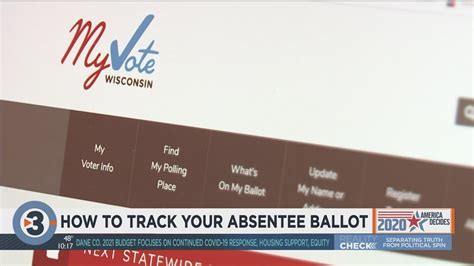 Wheres My Absentee Ballot A Step By Step Of How To Track Your Ballot