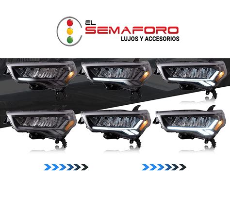 Faros LED compatibles con Toyota 4Runner 2014 2022 El Semáforo lujos