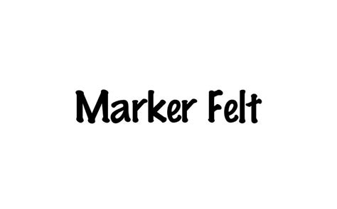 Marker Felt Font Free Download - Fonts Bee