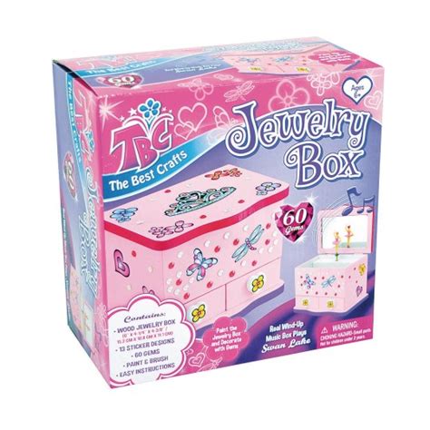 Buy The Best Crafts Jewelry Box Craft Kit at S&S Worldwide