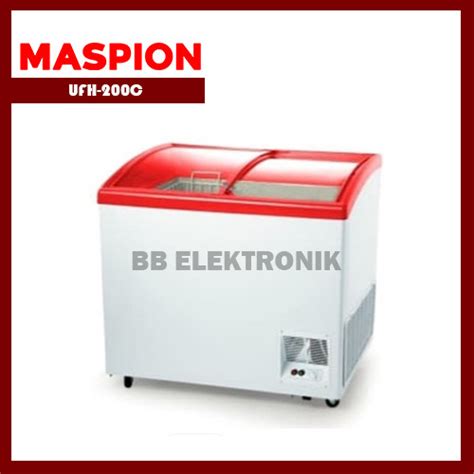 Jual Maspion By Uchida Ufh C Chest Freezer Box Sliding Liter