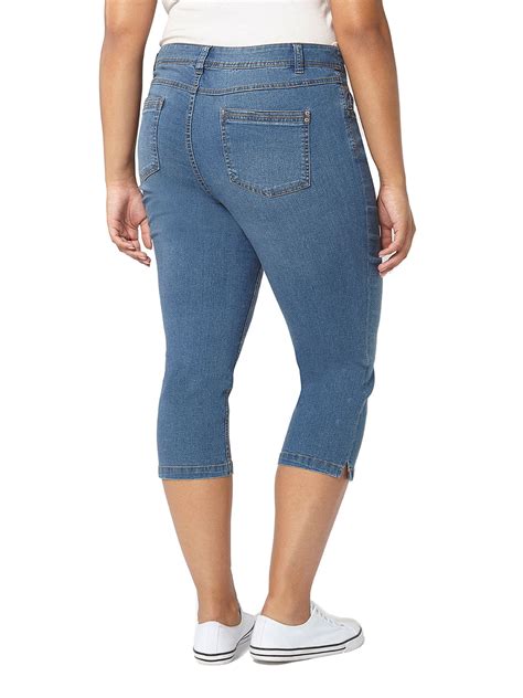 3vans Denim Cropped Denim Jeans Plus Size 14 To 32