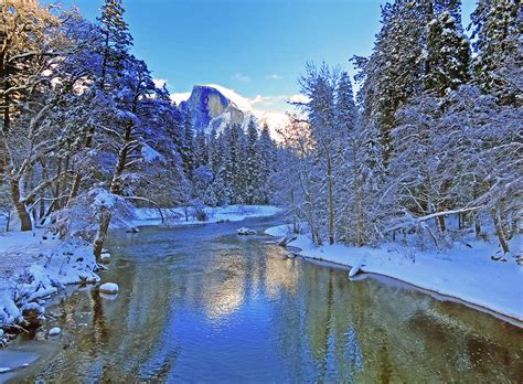 Yosemite Photos - Yosemite In The Winter - Yosemite Peregrine Lodge