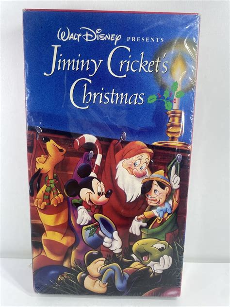 Walt Disney Presents Jiminy Crickets Christmas Vhs Brand New