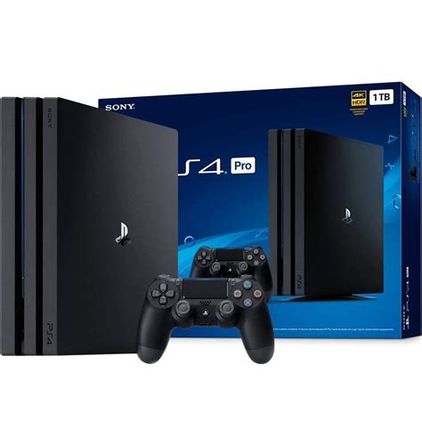 Console Sony Playstation 4 Pro 1tb Preto Império Teixeira