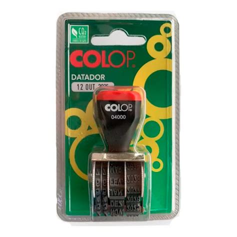 Carimbo Manual Colop 04000 Datador 4Mm Viaminas Br