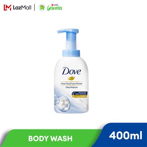 Dove Self Foaming Body Wash Deep Nourish 400ml Lazada