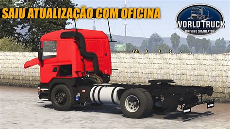 SAIU ATUALIZAÇÃO DO WORLD TRUCK DRIVING SIMULATOR OFICINA E 2 NOVO