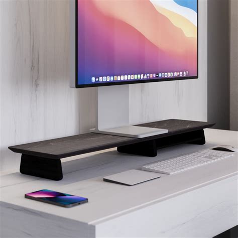 Monitor Stand Riser Ergonomische Monitor Bureau Plank - Etsy