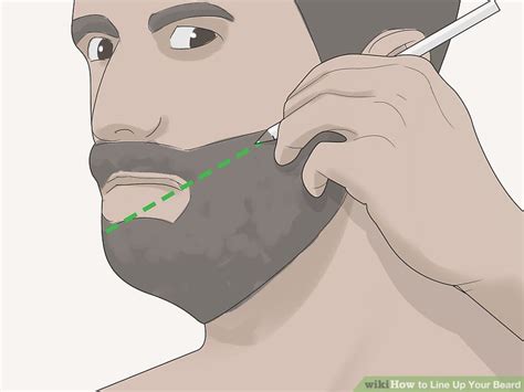 How To Line Up Your Beard With Pictures Wikihow