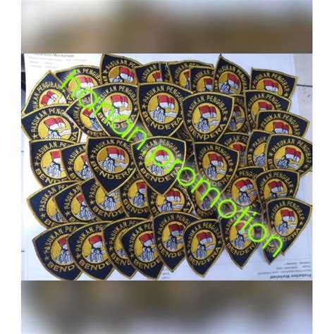 Jual Badge Logo Paskibra Bendera Bordir Komputer Shopee Indonesia