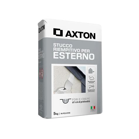 Stucco In Polvere AXTON 5 Kg Bianco Leroy Merlin