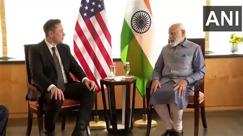 Pm Modi Us Visit Live अमेरिका में पीएम मोदी का जोरदार स्वागत एलन मस्क व लेखक रॉबर्ट थुरमन समेत