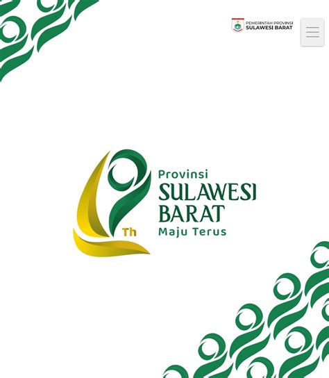 Logo Hut Sulbar Ke Tahun Resmi Diluncurkan Ini Maknanya Mekora Id