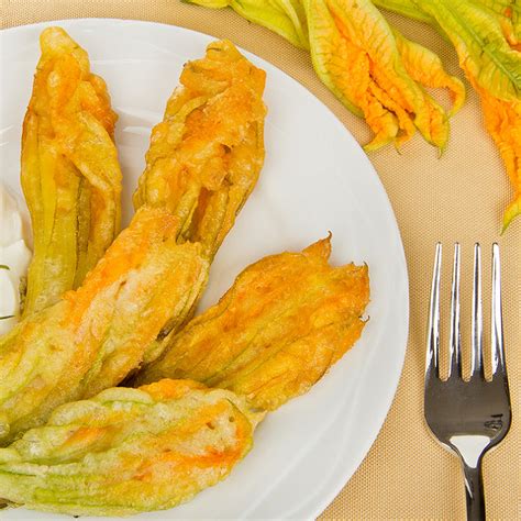 Recette Beignets De Fleurs De Courgettes