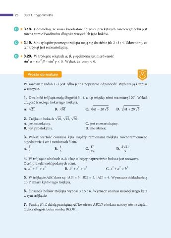 Page 26 Prosto do matury 3 matematyka podręcznik zakres podstawowy