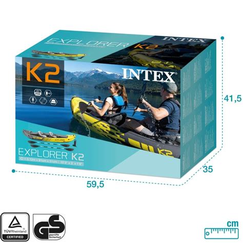 Kayak Hinchable Explorer K Intex