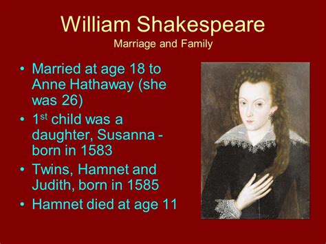 William Shakespeare And Anne Hathaway Wedding