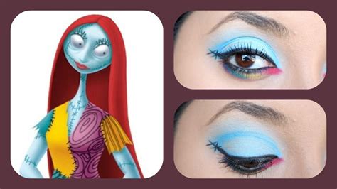 Disney Sally Nightmare Before Christmas Inspired Makeup Sally